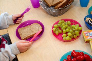 Gezonde lunch bij bso Up Kinderopvang aan Admiraal Helfrichsingel Rijswijk