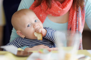 Eerste boterham voor je baby